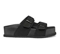 Geox Femme D Sandybett High A Sandales Plates, Noir, 41 EU