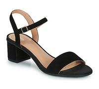 Geox Femme D Aurely 50 B Sandales, Black, 36 EU