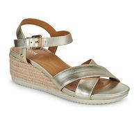 Sandales femme GEOX Ischia Corda - Compensé - Lt gold - Confort et respirabilité 40