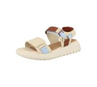 GEOX Sandales 'Flextride' crème / bleu / marron, Taille 38