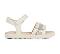 Geox Sandales J Sandal Haiti Girl – Blanc/Argent – Taille 29 EU