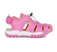 Geox J Borealis Girl B Sandale, Fuchsia Lt Coral, 24 EU