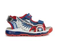 Sandales Geox Android bleu rouge blanc pour enfant. - 32