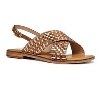 Geox Sandales plates femme D Maddalusiac N Marron 38