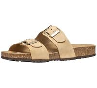 Geox Sandales plates D Brionia L pour femme, Taupe, 41 EU