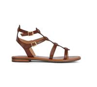 Geox Sandales plates D Sozy S B pour fille, marron, 40 EU