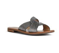 Geox Sandales plates D Sozy S C pour femme, Gun, 39 EU