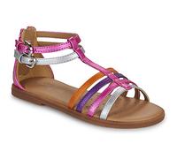 Sandales plates filles Geox J SANDAL KARLY GIRL Multicolore 31