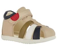 Geox Sandales pour garçon B Macchia Boy, Beige multicolore., 26 EU
