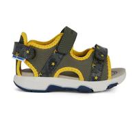 Geox Sandales pour garçon B Multy Boy A, Jaune ocre militaire, 24 EU