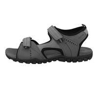 Geox Sandale U Sand.Mito B pour homme, gris, 45 EU