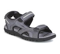 Geox Homme Uomo Sandal Strada D Sandales, Stone/Lt Grey, 42 EU