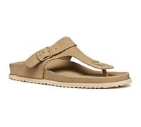 Geox Femme D Sandybett B Sandales Plates, Taupe, 37 EU