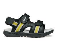 Geox J VANIETT Boy B Sandales Noir/Jaune 27 EU