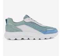 Geox Spherica Femmes Décontracté Mode Imperméable Baskets Bleu