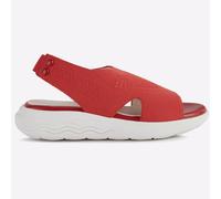 Geox Spherica Femmes Décontracté Mode Plage Vacances Été Chic Sandales Rouge