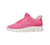 Geox Spherica Plus D557MA Baskets pour femme, fuchsia, système Fastin mains libres, respirant avec semelle micro-perforée, fuchsia, 40 EU