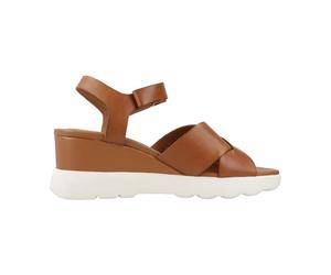 Geox - Spherica Wedges - Femme - Chaussures - Brun - Taille: 39 EU