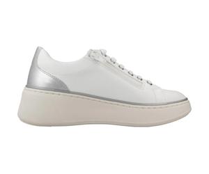 Geox - Sunnetty Platform Trainers - Femme - Chaussures - Blanc - Taille: 38 EU