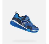 Geox Garçon J Bayonyc Boy A Sneakers, Royal/Lt Blue, 30 EU