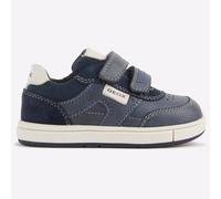 Geox Trottola Garçons Inafnts Enfant Cuir Dess Tous les Jours Baskets Marine