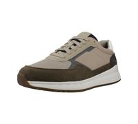 Geox Homme U BRANTHON A Basket, Military/Sand, 43 EU