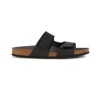 Geox U Ghita A Sandales Claquettes, Noir, 41 EU