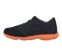 Geox U Nebula B Basket, Bleu Marine/Orange, 39 EU