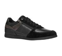 Geox Homme U Renan B Basket, Noir/Anthracite, 43 EU