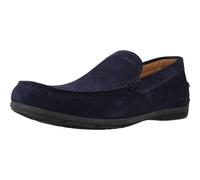 Geox Homme U Siron Moccasin, Bleu Marine, 44 EU
