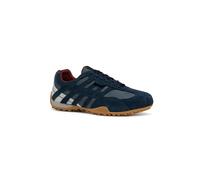 Geox U Snake Original A - Suède+Nbk Hommes Cuir Baskets U55MNA 022EK C4002 Bleu