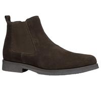 Geox Homme Uomo Claudio A Bottines à la Cheville, Café foncé, 43 EU