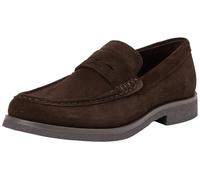 Geox Homme Uomo Claudio C Moccasin, Café foncé, 45 EU