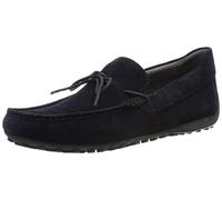 Geox Uomo Snake Mocassino Moccasin, Bleu Marine, 39 EU