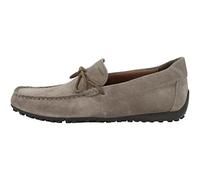 Geox Uomo Snake Mocassino Moccasin pour Homme, Gris, 46 EU