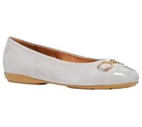 Geox Women D Annytah A Ballet Flat, Rock Lt Grey, 37 EU