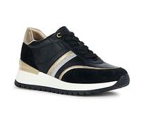 Geox Women's D Desya Sneaker, Noir, 37 EU