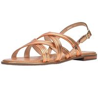 Geox Mädchen D Sozy Plus G Sandales plates, Bronze Lt Orange, 40 EU