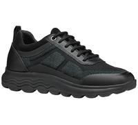 Geox Women's D Spherica C Sneaker, Noir, 38 EU