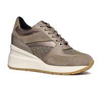 Geox Women's D Zosma a Sneaker, taupe, 37 EU