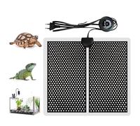 Geoyien Tapis Chauffant Semis Terrarium, Cordon Chauffant Antigel, Chauffage Serre, Peut être Chronométré, 7 Ajustement De La Température, utilisé pour Les Amphibiens Tels Que Serpents(14W:28 * 28cm)