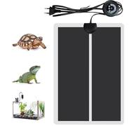 Geoyien Tapis Chauffant Semis Terrarium, Cordon Chauffant Antigel, Chauffage Serre, Peut être Chronométré, 7 Ajustement De La Température, utilisé pour Les Amphibiens Tels Que Serpents(20W:42 * 28cm)