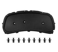 GEPCO 39111574 Tapis d'isolation du capot avec clips Compatible avec Opel Astra K 2019-2022 Hatchback/Sports Tourer Facelift