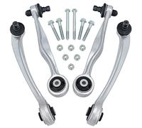 GEPCO Advanced Technology GEPCO Lot de 4 bras de suspension avant supérieur gauche droite compatible avec Audi A4 8D B5 B6 A6 4B VW Passat 3B2 3B5 Seat Exeo SuperB
