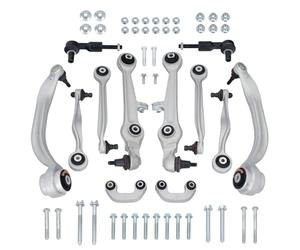 GEPCO Advanced Technology Jeu de bras de suspension de rechange - Convient pour Audi A4 8D B5 A6 4B VW Passat 3B2 3B5 - Dimension du cône : 21 mm