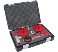 GEPCO Kit de changement de courroie de distribution, contre-support, outil de réglage du moteur, kit de blocage compatible avec Ford 2.0 TDCi EcoBlue Transit 2.0 D
