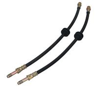 GEPCO Lot de 2 tuyaux de frein avant gauche et droit | Conduite de frein avant | Compatible avec Seat Arosa, Ibiza II, VW Lupo, Polo 6N, Passat | Longueur 460 mm | TDI, SDI, essence, diesel | OEM