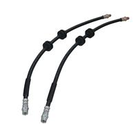 GEPCO Lot de 2 tuyaux de frein pour essieu avant compatible avec BMW Série 1 E81 E82 E87 E88 Série 3 E90 E91 E92 E93 Z4 E89 | Tuyau de frein avant gauche droit | OE 34306771720 34306790550