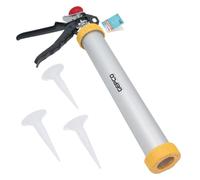 GEPCO - Pistolet à calfeutrer en silicone - 600 ml - Pistolet à mastic - Pistolet à joints - Pistolet à joint - Pistolet à mortier