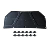 GEPCO Tapis d'isolation de capot pour Hyundai Tucson I JM 2004-2009 avec clips